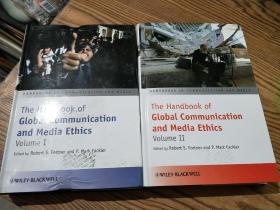 The Handbook of Global Communication and Media Ethics（1.2.册2本合售）精装 第1册封面有压痕