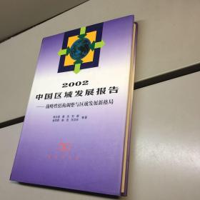 2002中国区域发展报告  ：   战略性结构调整与区域发展新格局