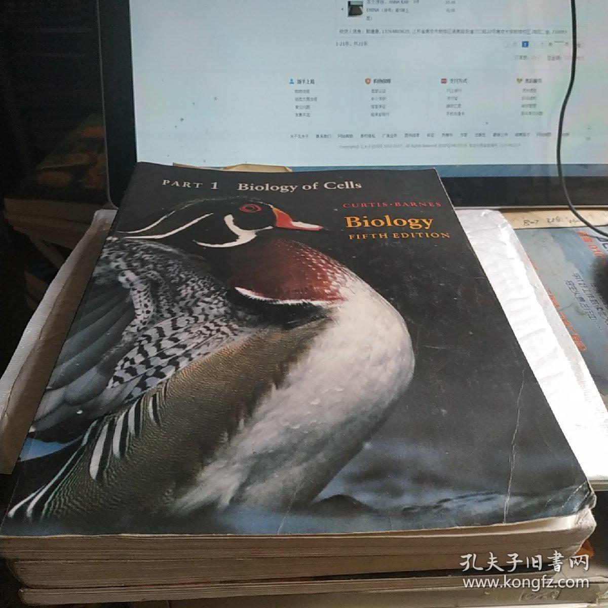 PART 1.Biolgy of Cells,2.Biolgy of Organisms, 3 Biolgy of Populations.三本合售