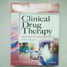 【英文原版】Clinical Drug Therapy ( 第9版) 临床药物疗法