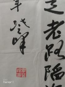 韦登峰:河南省书法家协会会员。