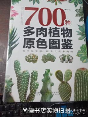 700种多肉植物原色图鉴   【 未开封】