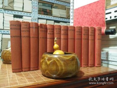 O'Henry Short Story Collection（1Roads of Destiny2WHIRLIGIGS 3THE VOICE OF THE CICT 4STRICTLY BUSINESS 5HEART OF THE WEST 6THE GENTLE GRAFTER 7CABBAGES AND KINGS）欧亨利短篇小说集1916年美国 英文原版 现12种合售 （包开 发票！）