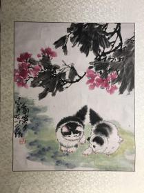 汪怀英，刘晓川母女合作画