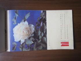1983年挂历：鲜花（中州书画社出版）