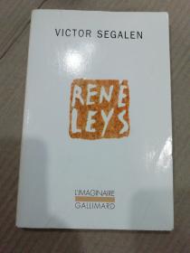Victor Segalen / Rene Leys 谢阁兰《勒内 莱斯》 法文原版