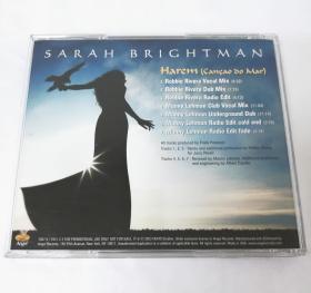Sarah Brightman - Harem Remixes 莎拉布莱曼 美版7轨混音单曲 二手7成新
