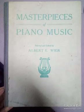 《MASTERPIECES ofPIANO MUSIC》（钢琴名曲2710首）