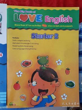 The Big Book of LOVE English——Starter 2+4+6（特大开本，三册合售）