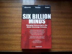 英文原版小说【six billion minds】六十亿头脑，24*16厘米，3厘米厚，权威版本实物拍照（扉页带英文题签）