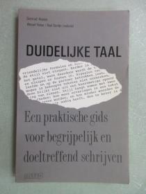 英文书   DUIDELIJKE  TAAL   共120页