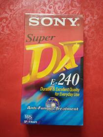 索尼录像带 SONY DX E-240 未开封