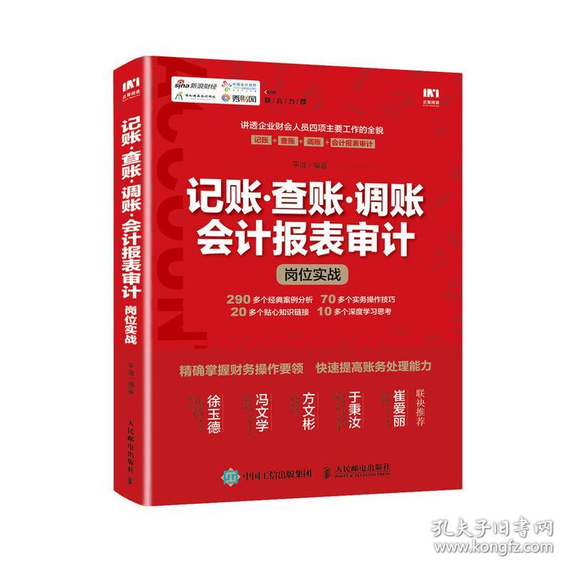 记账查账调账会计报表审计岗位实战