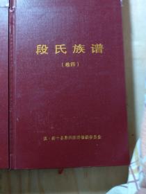 段氏族谱卷一卷二卷三卷四完整一套。滇黔十县编写