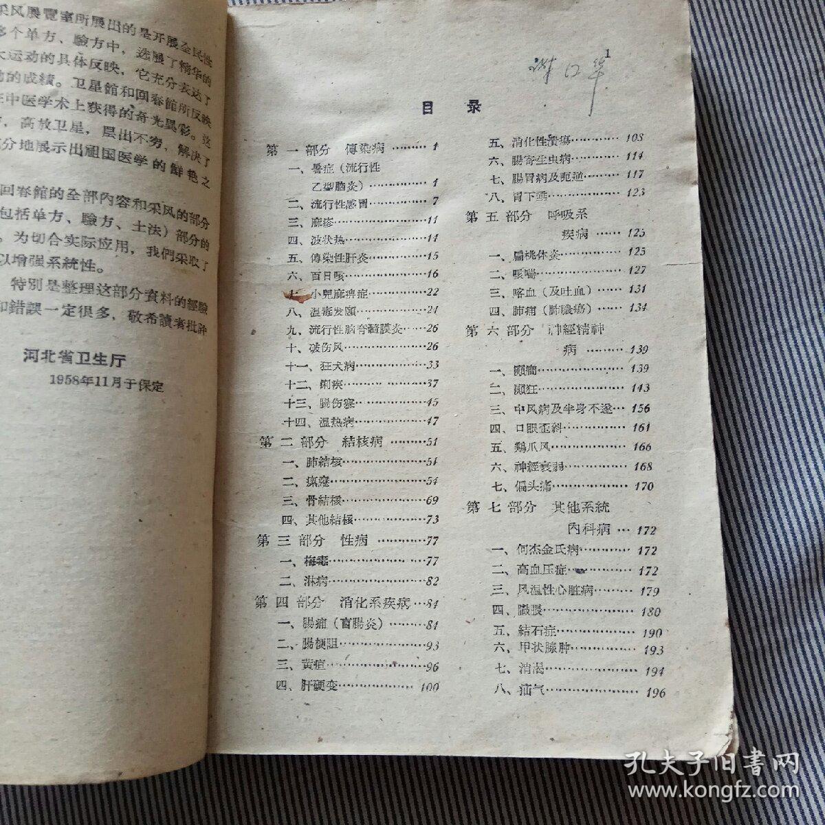 河北省中医中药展览会医药集锦（修订本）