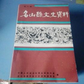 《名山县文史资料》第六辑