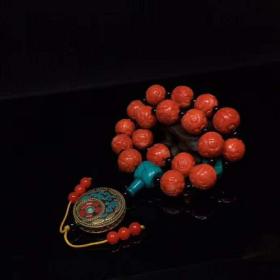 十八子尺寸:直径约:19mm 长约:34cm 宝贝重量:183.4g