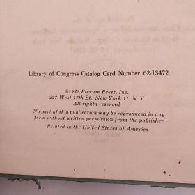 progress in infrared spectroscopy volume 1(H4321)