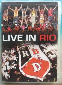 RBD演唱会DVD《Live In Rio》 EMI原版DVD