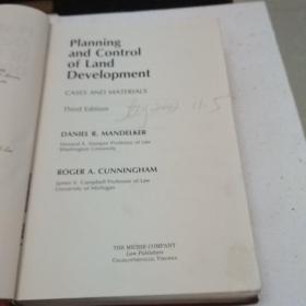 土地开发规划与控制，PLANNINGAND CONTROLOF LANDDEVELOPMENT
