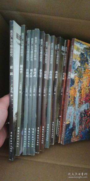 画语广东与精品研究：孙洪敏，宣新明，李东伟，陈映欣，黄唯理，崔跃，颜苏平，许钦松，周正良，黄国武，李节平，林永康，冯少协（全册13本）