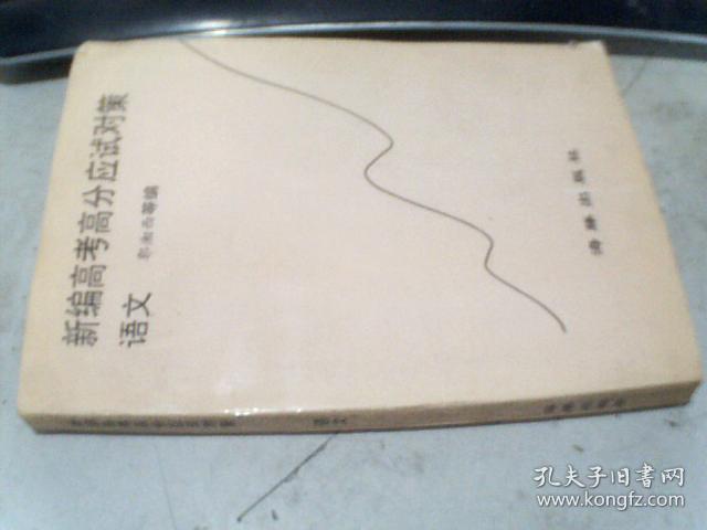 新编高考高分应试对策  语文