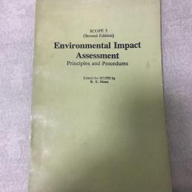 英文原版 environmental impact assessment 环境影响评价
