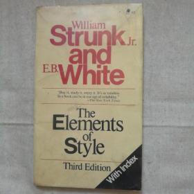 The Elements of Style, Third Edition  【 正版原版 实拍如图 】（有透明书套保护 可拆）