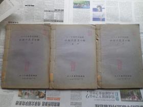 四川省图书馆馆藏中国古农书目录上中下3册一套（蓝印本很漂亮的）