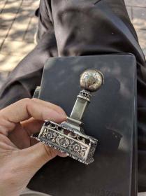 手工银质印章壳套（亚美尼亚）
