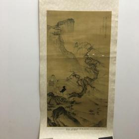 故宫博物院80年代出版明代画作(6)画芯高60公分 宽32公分