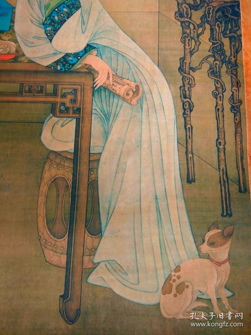 拆迁收的古画一涨古董古玩