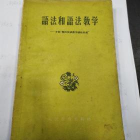 语法和语法教学——介绍“暂拟汉语教学语法系统”