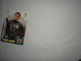 帕尼尼 panini 游戏版 2012年欧洲杯 球星卡  波兰  什琴斯尼