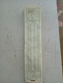 江苏省公路汽车补充客票95张