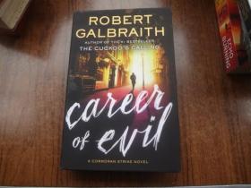 ROBERT   GALBRAITH    (英文原版：罪恶生涯）   硬精装