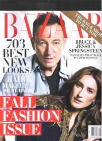 |国外时装杂志| 英语时装杂志 Harper's BAZAAR 2018年9月  （每页精彩图片，国际时装名模云集）