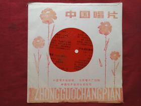 中国唱片：（红色薄膜唱片、BM-10739、BM-81/11477、等你归来（关牧村女中音独唱）、我为你拨动琴弦（女高音独唱李谷一）、矿工的爱情（男高音独唱、蒋孝忠演唱）、汗水浇出新生活（丹慧珍））1981年出版