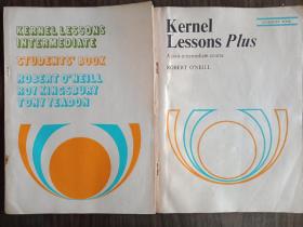 kernel lessons intermediate students’book,kernel lessons plus两本合售