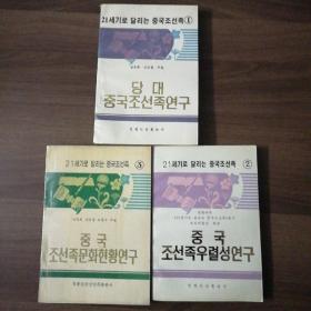 (朝鲜文)当代中国朝鲜族研究，中国朝鲜族优劣性研究，中国朝鲜族文化现状研究