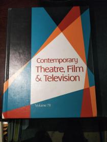 Contemporary Theatre，Film，and Television：A Continuation of Whos Who in the Theatre 现代戏剧、电影和电视（精装）