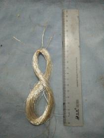 建国后刺绣银线一捆