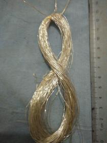 建国后刺绣银线一捆