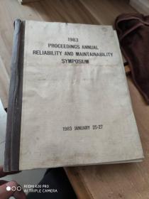 1983 Proceedings Annual Reliability and Maintainability Symposium【大16开精装 英文版】【1983年可靠性与维护性年会文集】