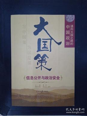 大国策——通向大国之路的中国政治：信息公开与政治安全