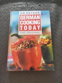 German Cooking Today - The Original（英文原版菜谱）今天的德国烹饪 书品如图 避免争议