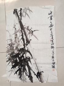 北京著名画家谭钢作品3平尺保真