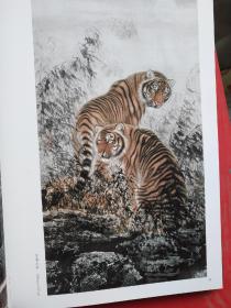 中国当代名家画集．张伟