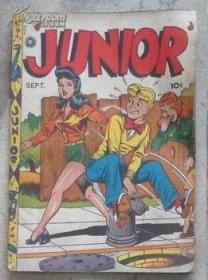 民国漫画 《junior》 1947年 彩色