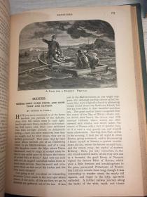 The Great Bonanza. Illustrated Narrative Of Adventure and Discovery  1876年 含200副插图   三面书口涂色纹理